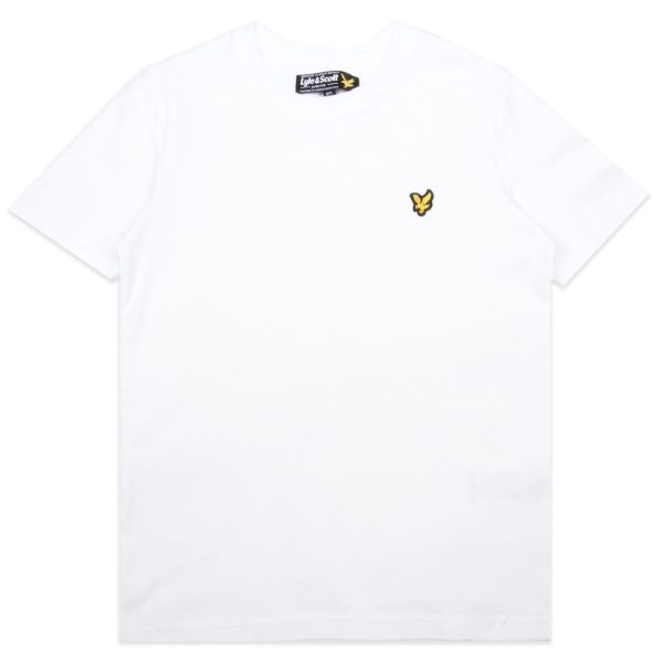 Lyle & Scott Junior White T-Shirt Supply