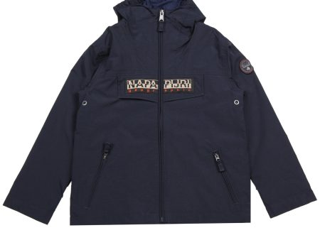 Napapijri Junior Navy Rainforest Nylon Jacket For Cheap