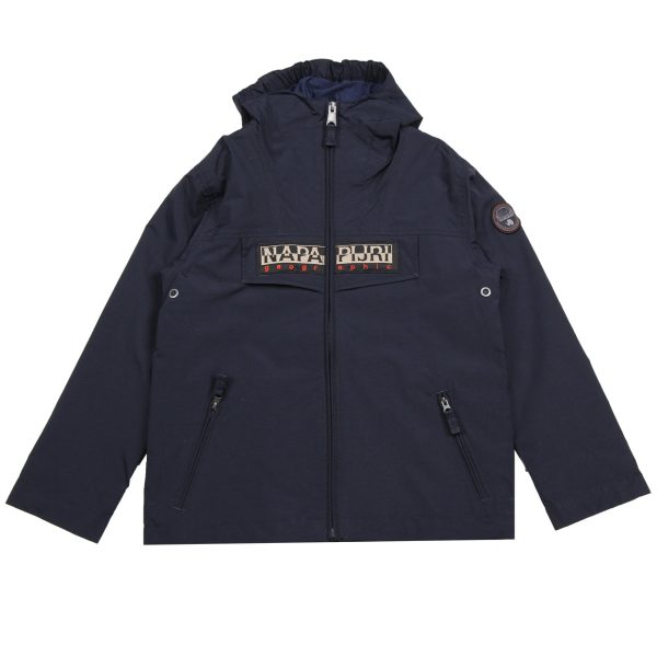 Napapijri Junior Navy Rainforest Nylon Jacket For Cheap