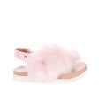 UGG Kids Pink Fluffy Holly Sandal For Sale