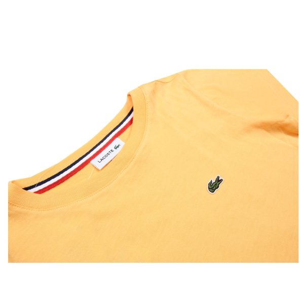 Lacoste Kids Signature Logo Orange T-Shirt Supply