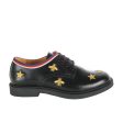 Gucci Kids Bees & Stars Black Shoes Online Hot Sale