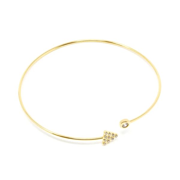 Pulseira RIGID CONEY #brilho dourado Sale